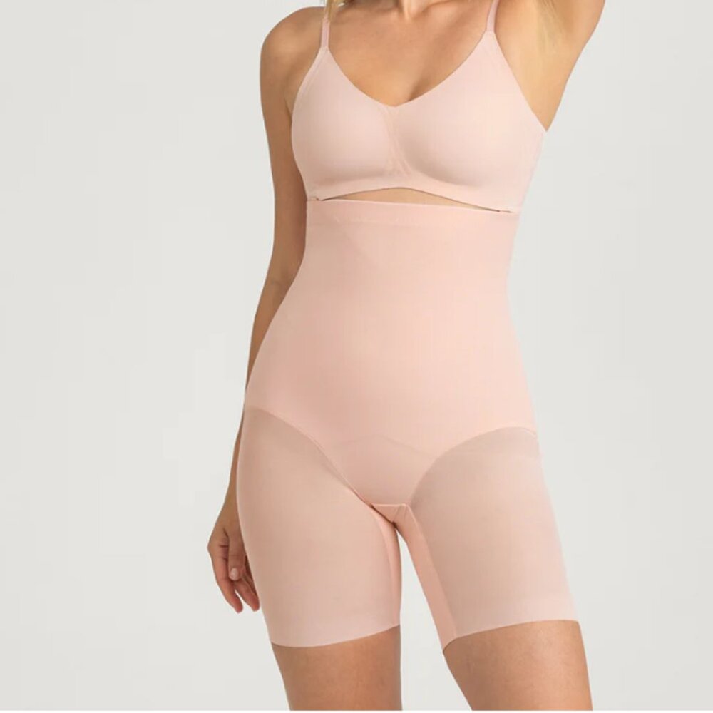Honeylove SuperPower Short Shapewear Color Rose Tan
